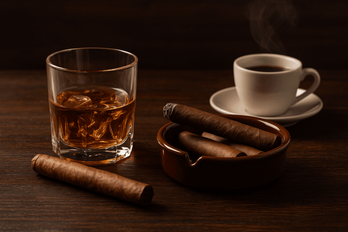 Best Drinks to Pair With Cigars: Whiskey, Coffee, and Beyond at The Cigar Store