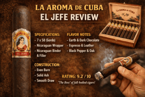 La Aroma De Cuba El Jefe cigar review