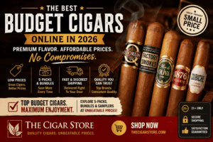 Best Budget Cigars Online in 2026 (Top Picks That Don’t Break the Bank)