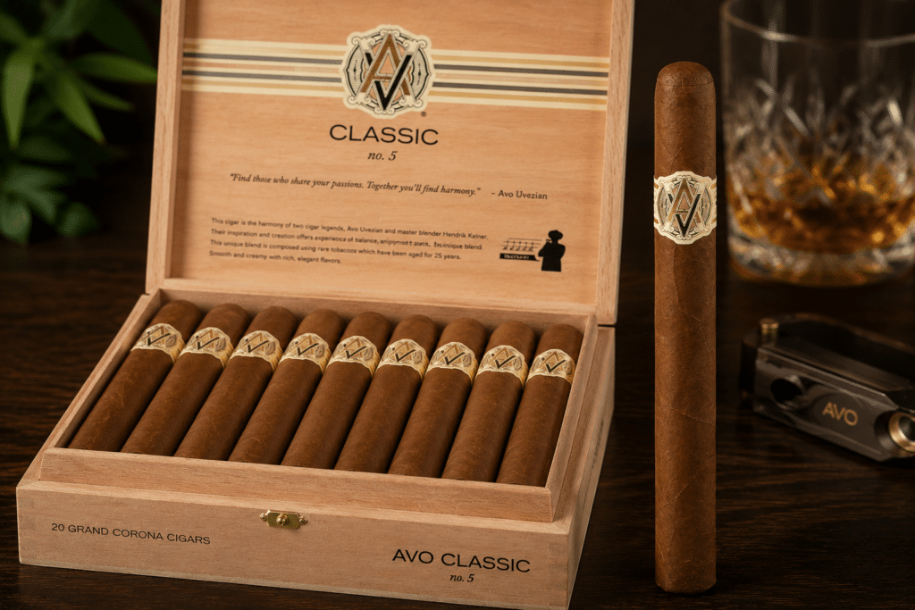 AVO Classis No 5 cigar review from The Cigar Store