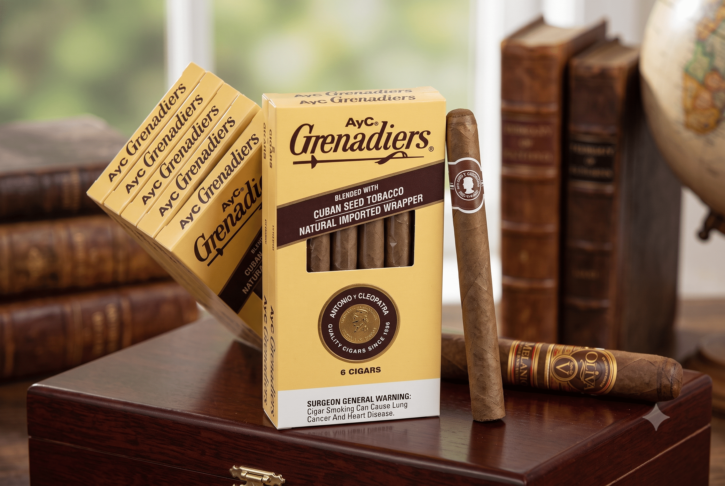 Antonio y Cleopatra Grenadier Dark Pack Cigar Review at The Cigar Store