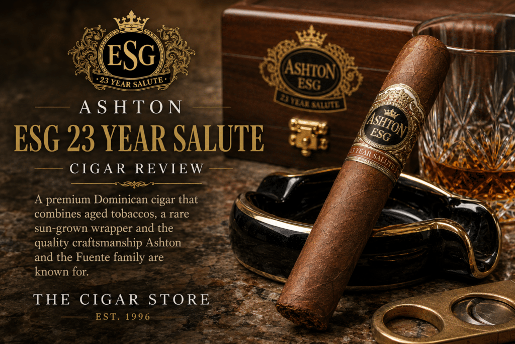 Ashton ESG 23 Year Salute Cigar Review